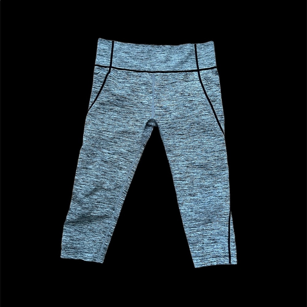 Gray yoga pants